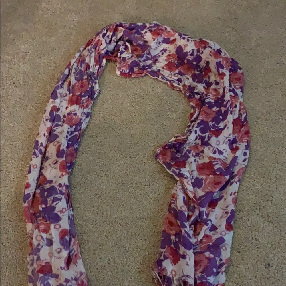 Floral scarf